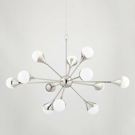 MITZI 12 Light Chandelier H375812-PN